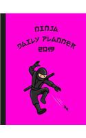 Ninja Daily Planner 2019