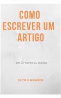 Como escrever um artigo
