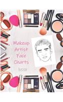 Makeup Artist Face Charts