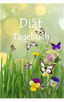 Diät Tagebuch: 120 Seiten Dot Grid /Punkteraster Abnehmtagebuch Zum Selbst Ausfüllen