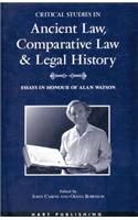 Critical Studies in Ancient Law, Comparative Law and Legal History