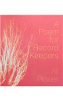 Poem for Record Keepers