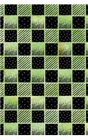 Bullet Journal Notebook Squares and Dots Pattern 4