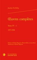 Oeuvres Completes. Tome IV-1