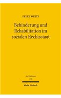 Behinderung und Rehabilitation im sozialen Rechtsstaat