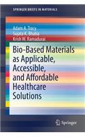 Bio-Based Materials as Applicable, Accessible, and Affordable Healthcare Solutions