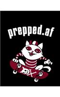 prepped.af: Doomsday Prepper Gift - Survival Log Book To Write Down Conditions, Food Inventory, Journey, Rations, Water, Hunting, Fishing, Foraging, Weather Tra