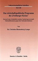 Das Wirtschaftspolitische Programm Der 'Freiburger Kreise