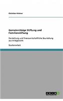 Gemeinnützige Stiftung und Familienstiftung