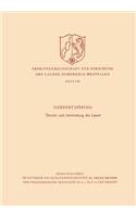 Theorie Und Anwendung Des Lasers