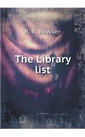 The Library list: (English)