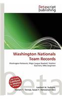 Washington Nationals Team Records: (English)