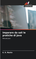 Imparare da soli le pratiche di Java