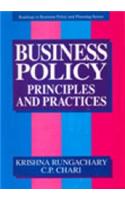 Business Policy: Principles And Practices