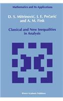 Classical and New Inequalities in Analysis