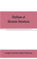 Outlines of German literature
