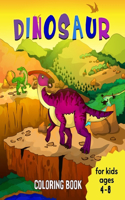 Dinosaurs Coloring Book for Kids Ages 4-8: Dinosaurs Coloring Book for Kids great gift for Boys & Girls, magic coloring books for Kids Dinosaur (Premium Abstract Cover vol.30)