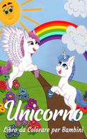 Unicorno Libro da Colorare per Bambini
