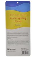 Storytown: Strategic Intervention Sound and Spelling Cards Grade 1