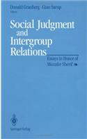 Social Judgment and Intergroup Relations