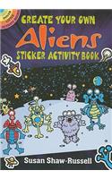 Create Your Own Aliens Sticker Activity Book