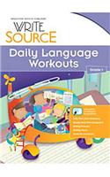 Write Source: Daily Language Workouts Grade 1(Write Source)
