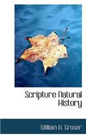 Scripture Natural History