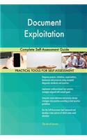 Document Exploitation Complete Self-Assessment Guide