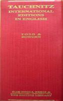 Tauchnitz International Editions in English 1841-1955
