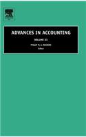Advances in Accounting, 23