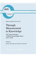 Through Measurement to Knowledge