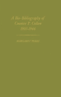 A Bio-Bibliography of Countee P. Cullen, 1903-1946