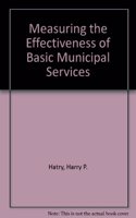 Measuring the Effectiveness of Basic Municipal Services