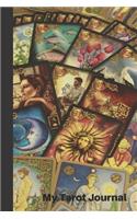 My Tarot Journal: Daily Card, 6x9 with118 pages lined