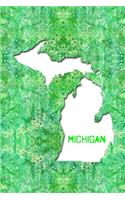 Michigan: 6x9 lined journal: The Great State of Michigan USA: The Great Lake(s) State: The Wolverine State Notebook