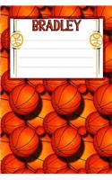 Basketball Life Bradley: College Ruled Composition Book