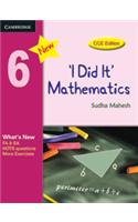 'I Did It' Mathematics Level 6 Student's Book: (I Did It' Mathematics)
