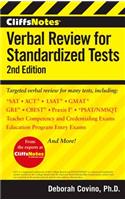 Cliffsnotes Verbal Review for Standardized Tests, 2nd Edition