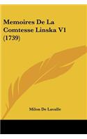 Memoires De La Comtesse Linska V1 (1739)