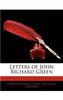 Letters of John Richard Green