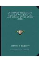 On Hybrids Between The Mallard, Anas Boschas, And Certain Other Ducks (1907)