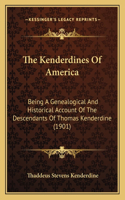 The Kenderdines Of America