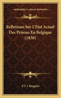 Reflexions Sur L'Etat Actuel Des Prisons En Belgique (1838)