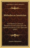 Bibliothecae Sanskritae