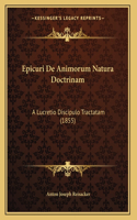Epicuri De Animorum Natura Doctrinam