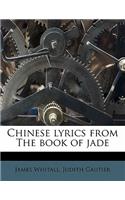 Chinese Lyrics from the Book of Jade