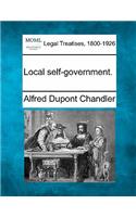 Local Self-Government.