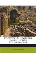 Codex Des Rheinischen Evangelischen Kirchenrechts