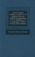 America's Aid to Germany in 1870-71