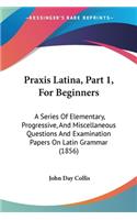 Praxis Latina, Part 1, For Beginners